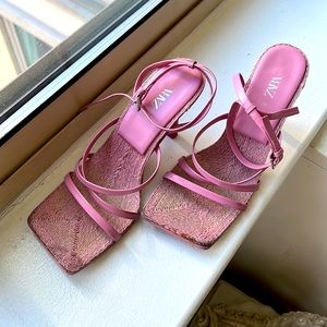 Pink Zara Shoea
